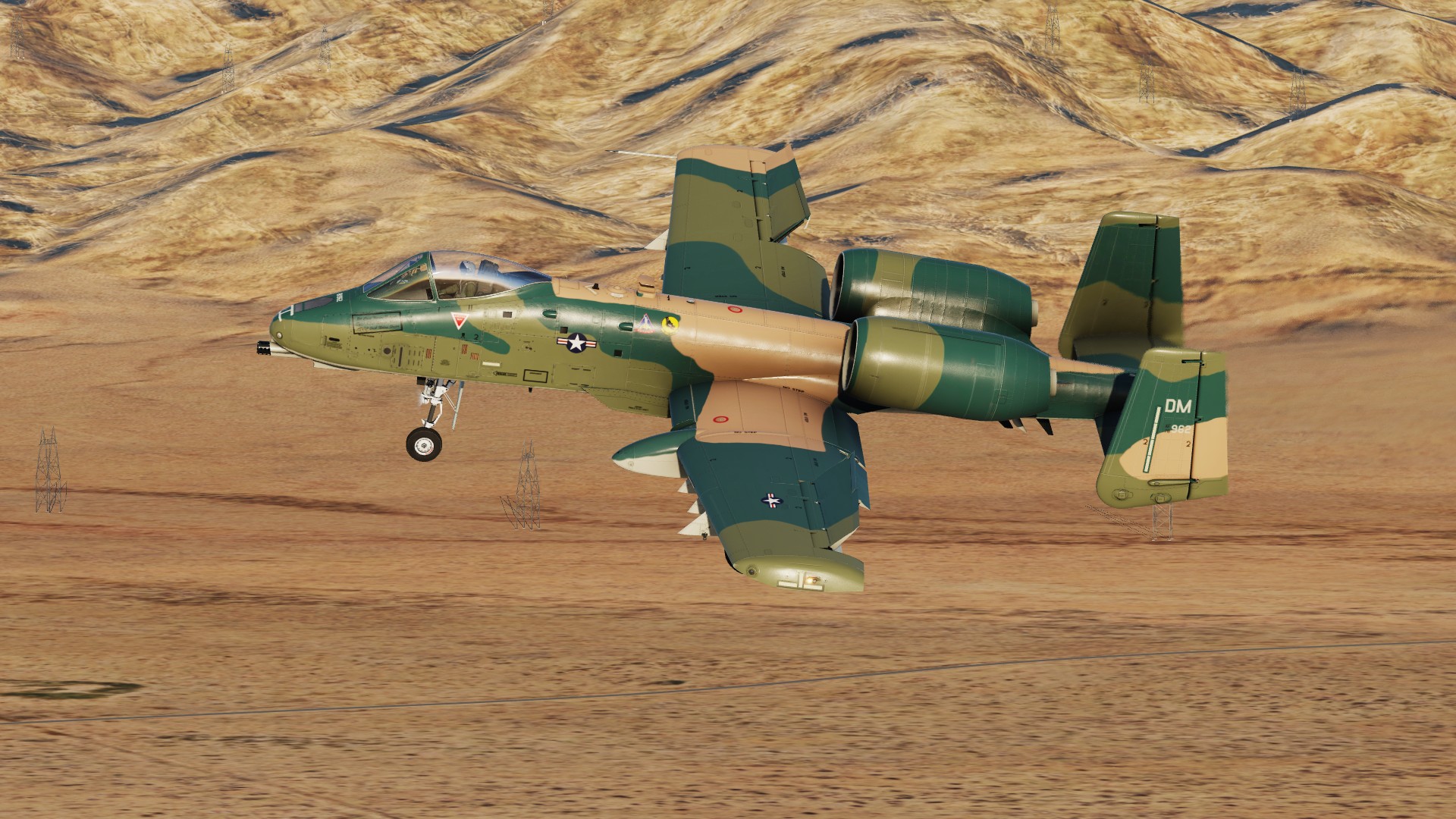  Demonstration Team 2021 A-10C II , 355th FW , (new colors)