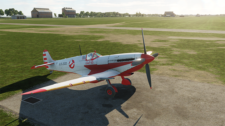 Spitfire Ghostbusters Livery