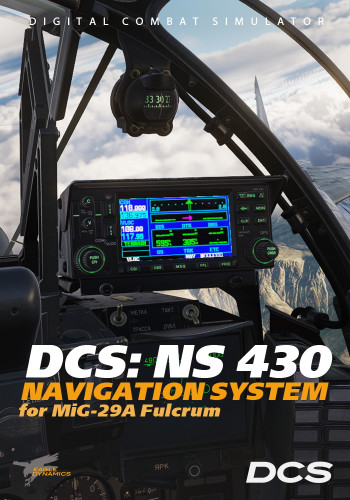 DCS: NS 430导航系统（用于MiG-29A驾驶舱）
