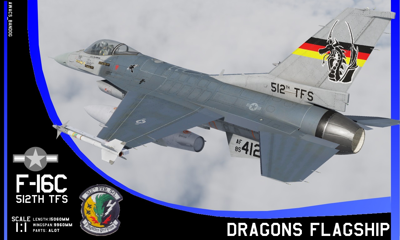 512th Fighter Squadron "Dragons" Flagship