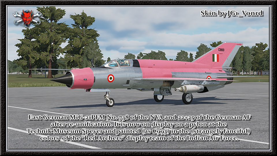Indian Air Force MiG-21FL C993