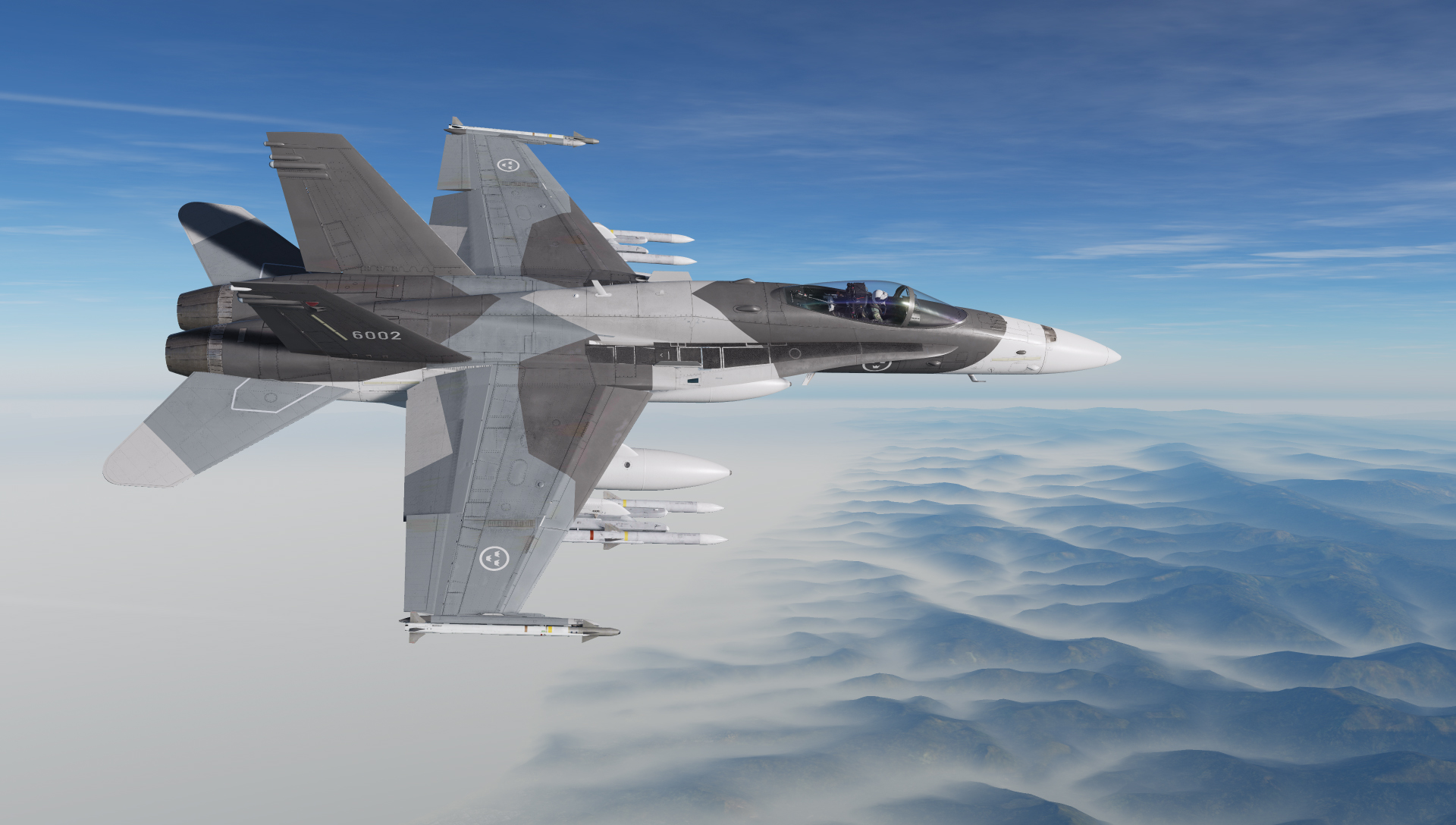F/A-18C - 6002 Gripen E Splinter Camo