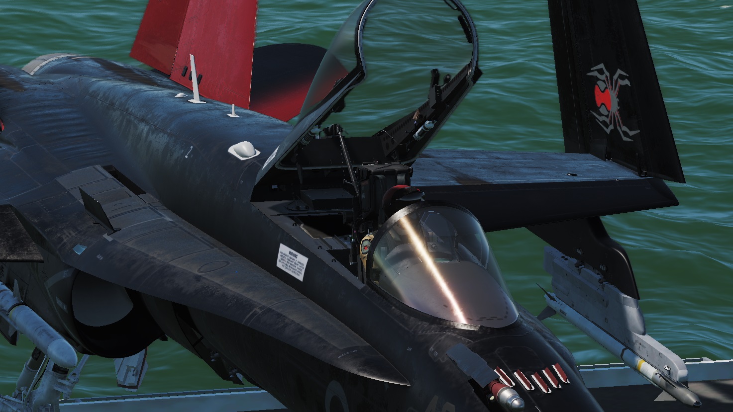 F/A-18C Ozzy Redback Spider (Black Widow)