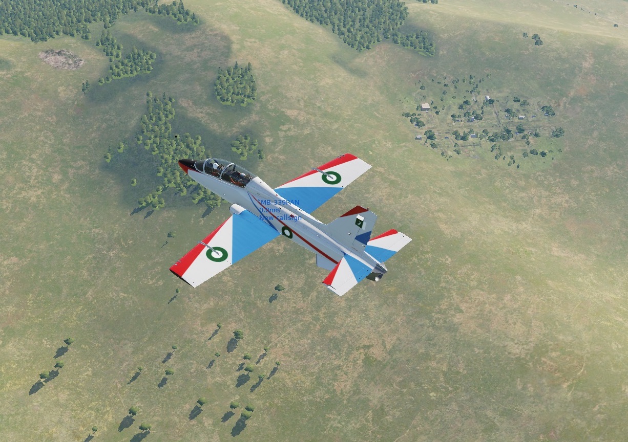 MB-339PAN Pakistan Air Force "Sherdils" Livery