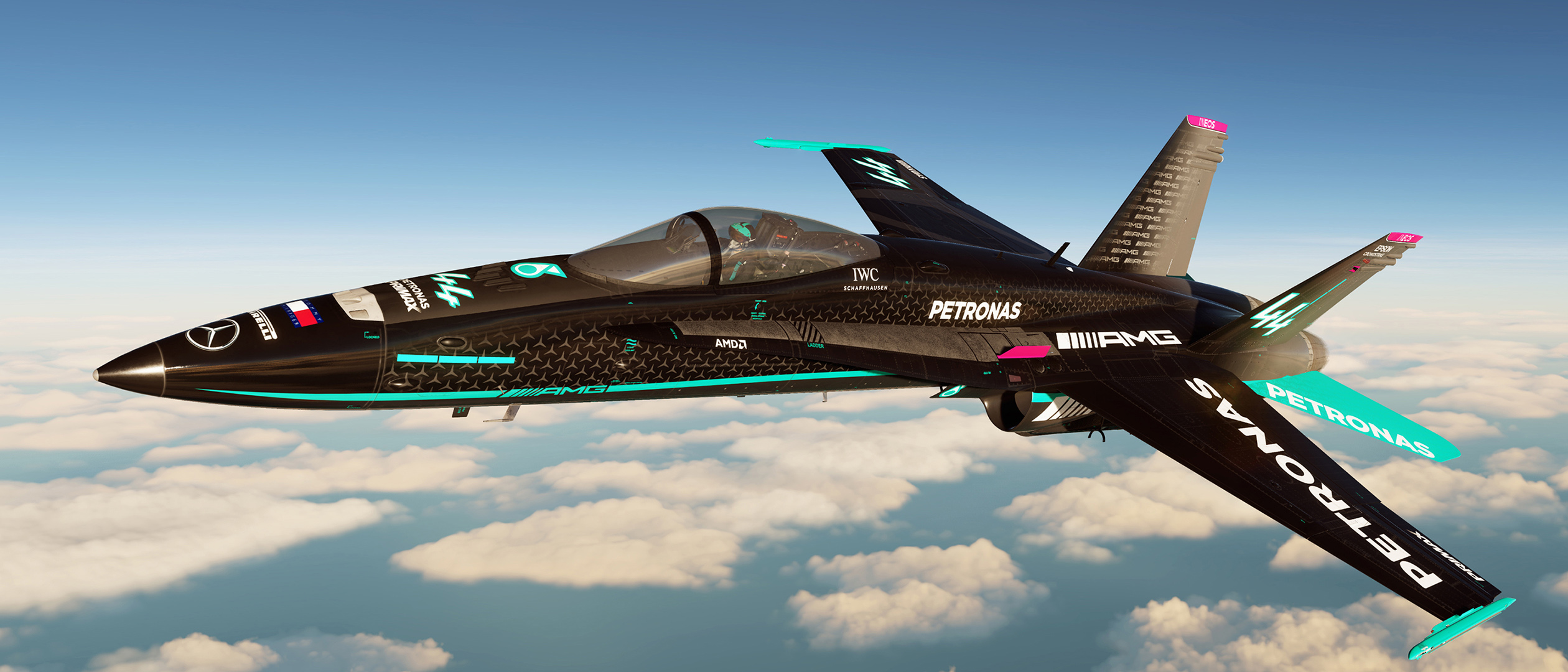 F-18 Racing Livery: Mercedes AMG