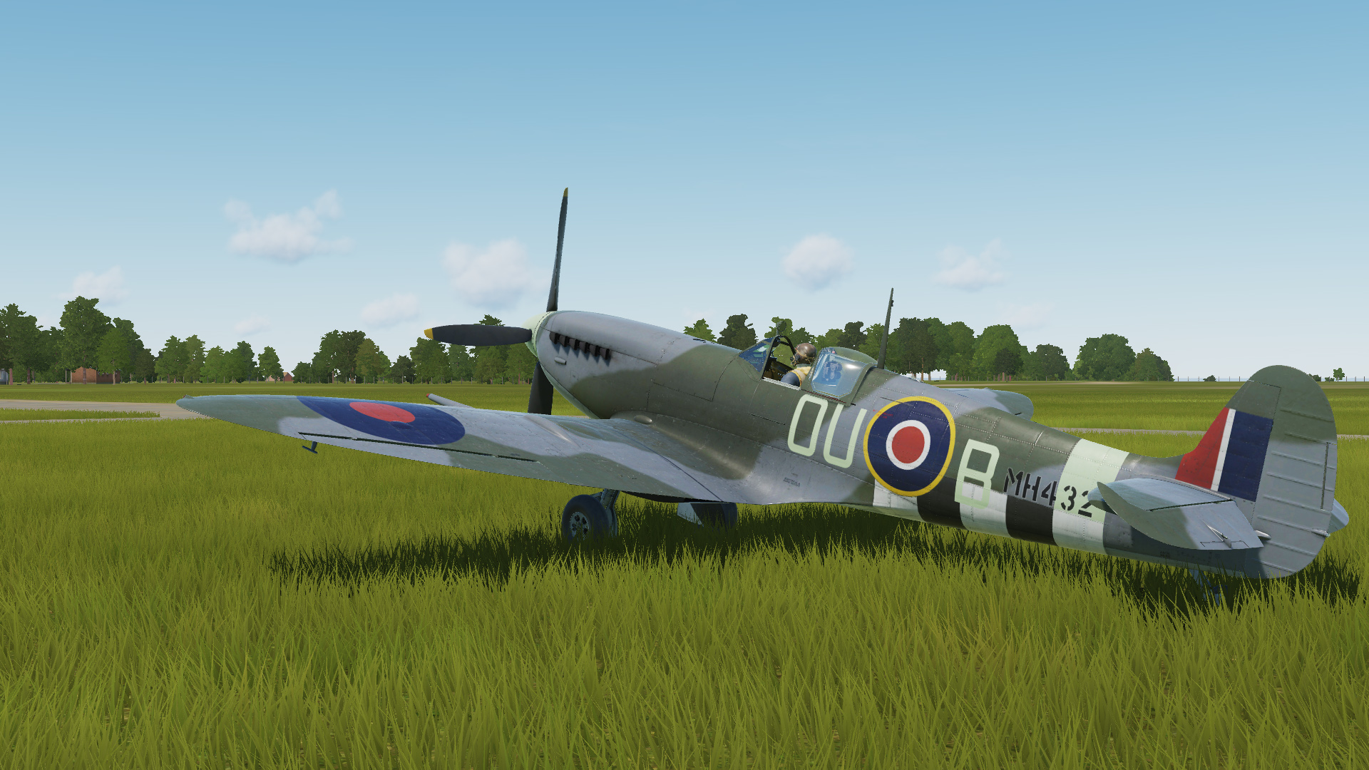 Spitfire Mk.IXc RAF Default with post-invasion stripes