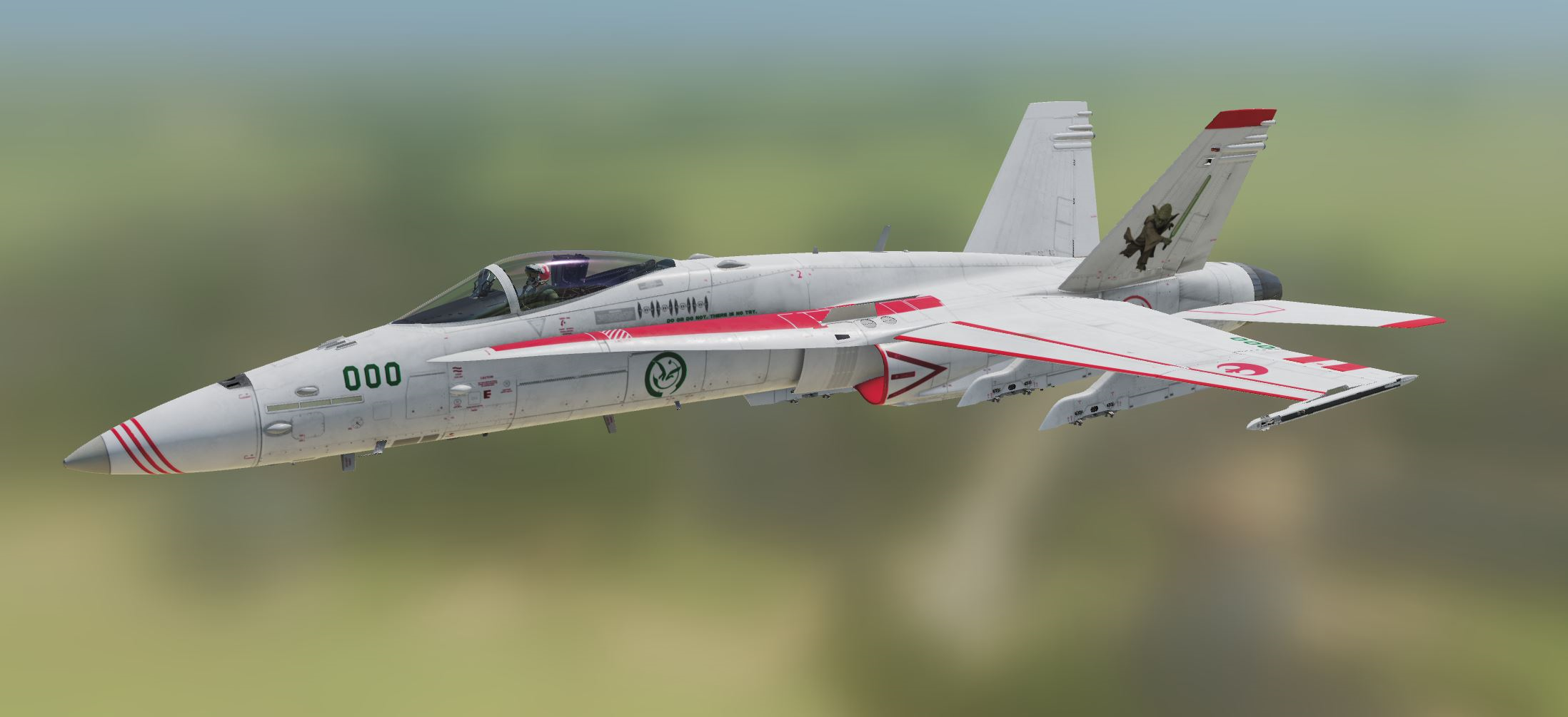 "Master Yoda" F/A-18C by Cutlass72