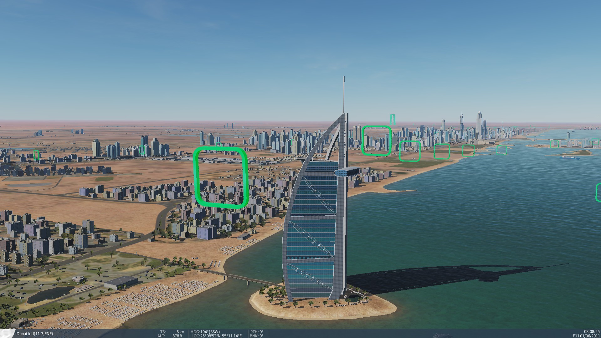 F-5E Persian Gulf Speed/Obstacle/Training course