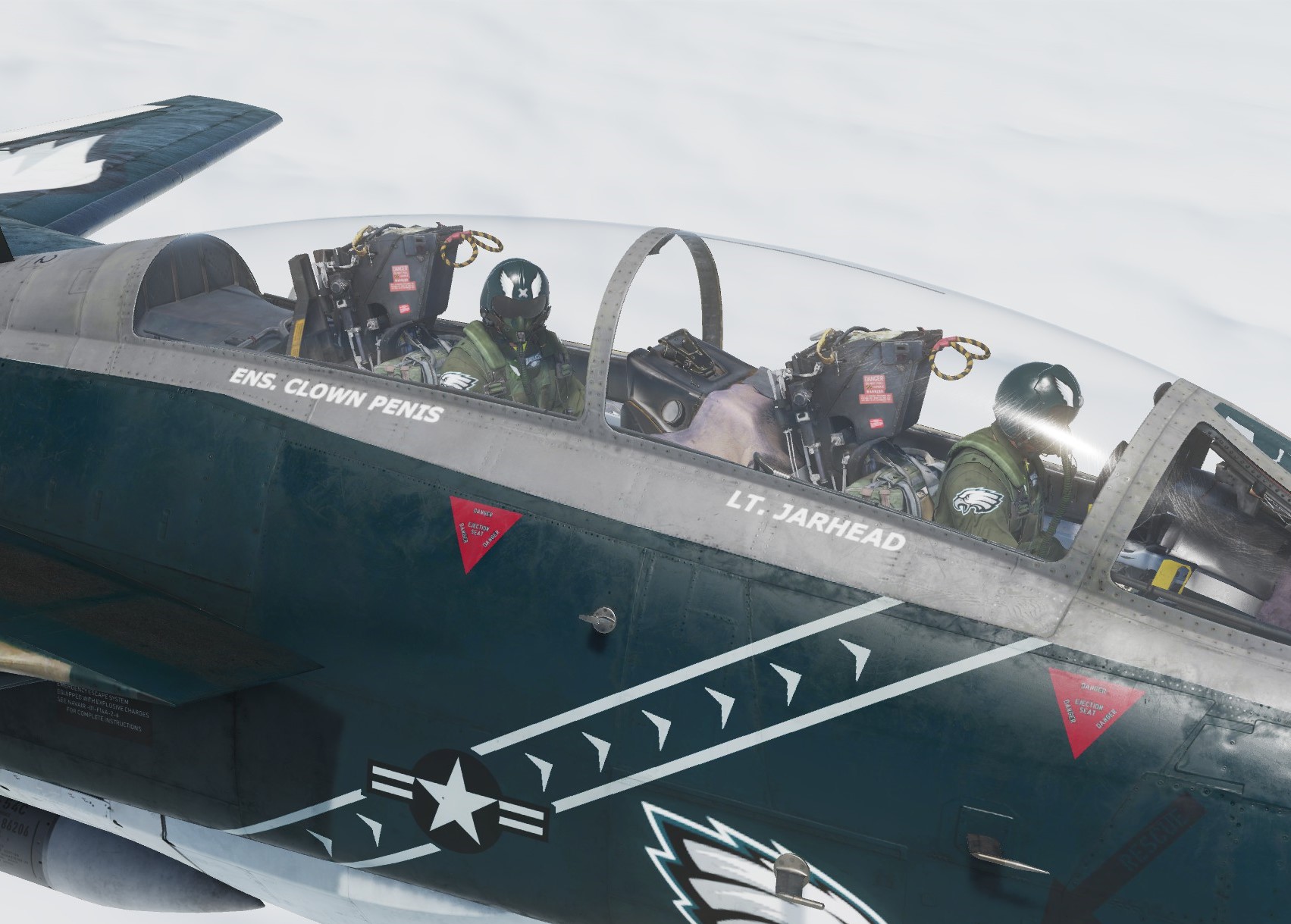 F-14B Philly crew helmets