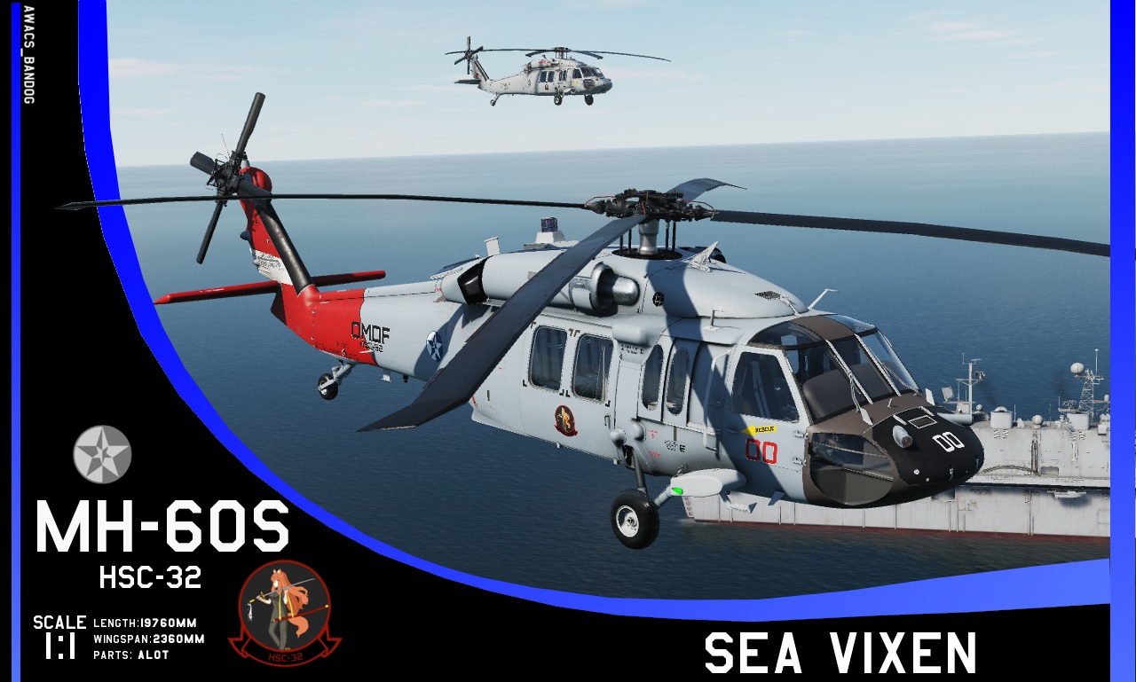 Ace Combat - HSC-32 "Sea Vixen" UH-60S Knighthawk