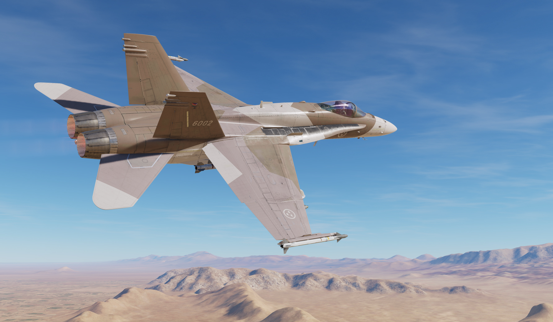 F/A-18C - 6002 Gripen E Splinter Camo - Desert