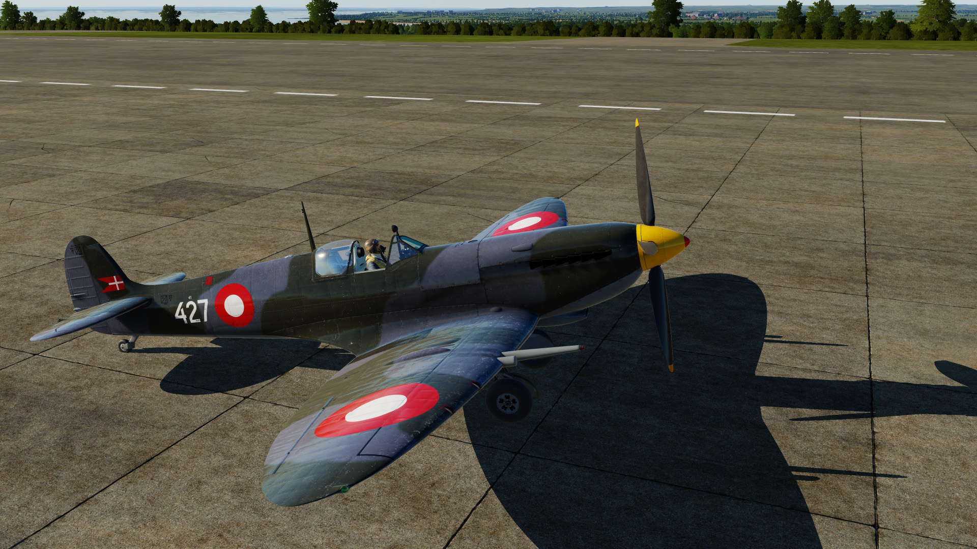RDAF Supermarine Spitfire HF Mk IXE 427