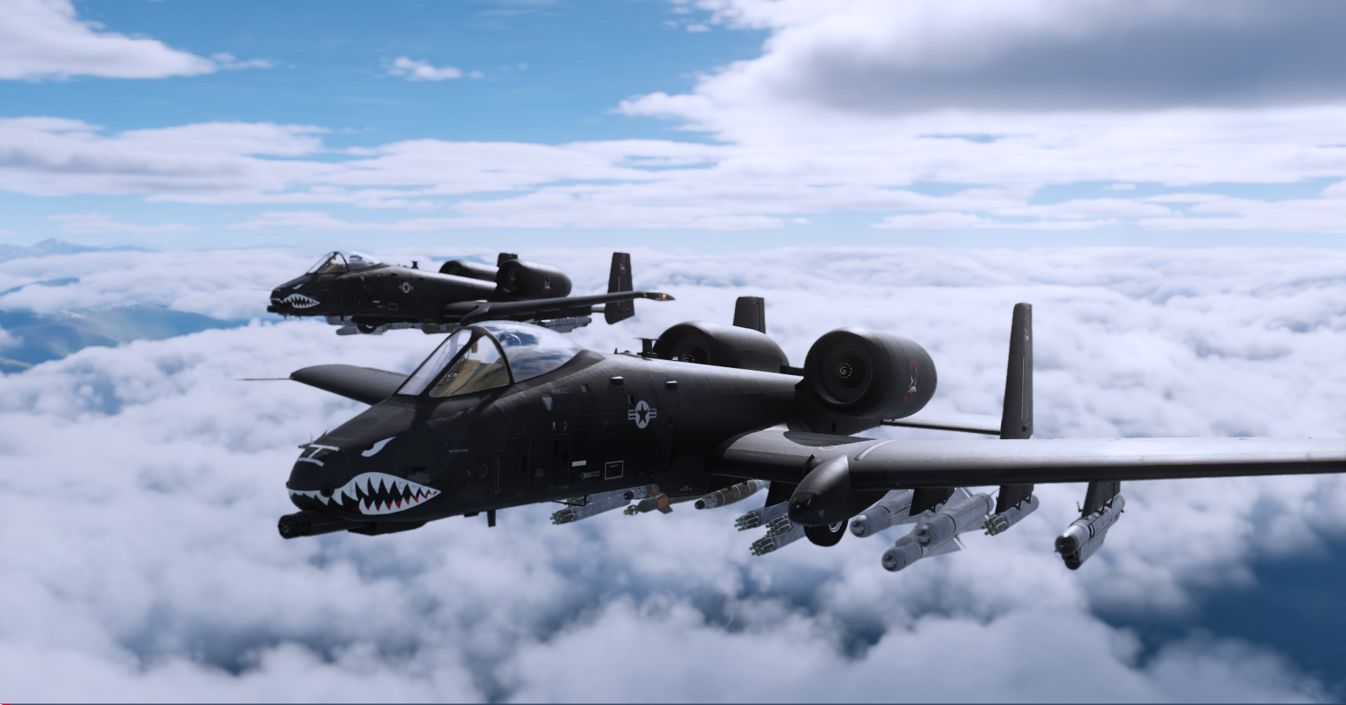 A10C2 BLACK SHARK /75th Tiger Sharks