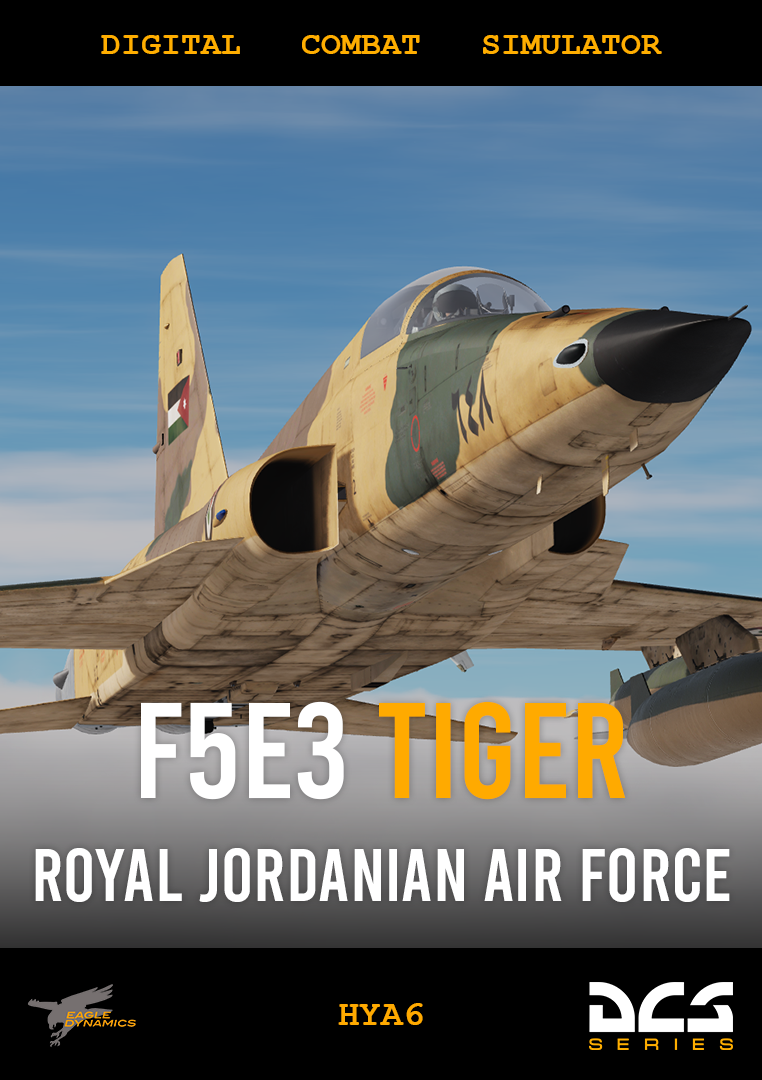 Royal Jordanian Air Force F-5E3 Camo livery.
