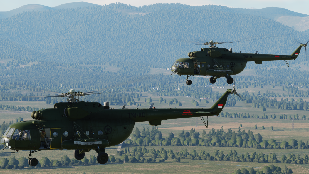 Mi-"17" (Mi-8MTV2) Indonesian Ground Force Livery