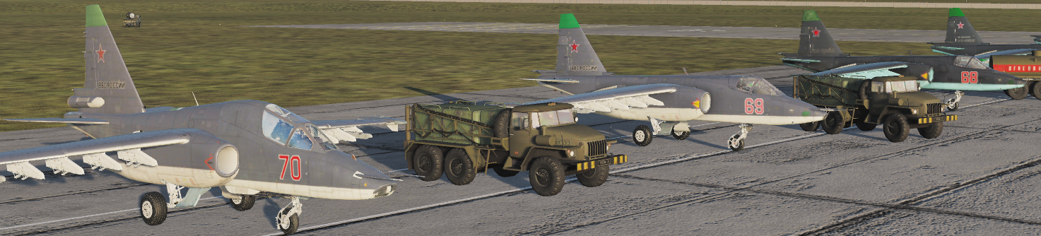 Текстуры Шасси для Су-25\Су-25Т.Заменят надоевший цвет Хаки на Белые