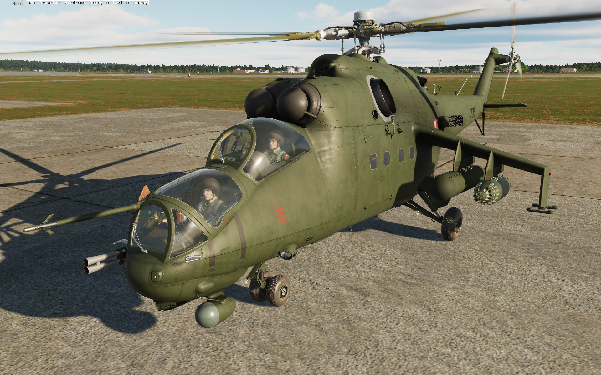 Mi-24P as Polish Hinds-E