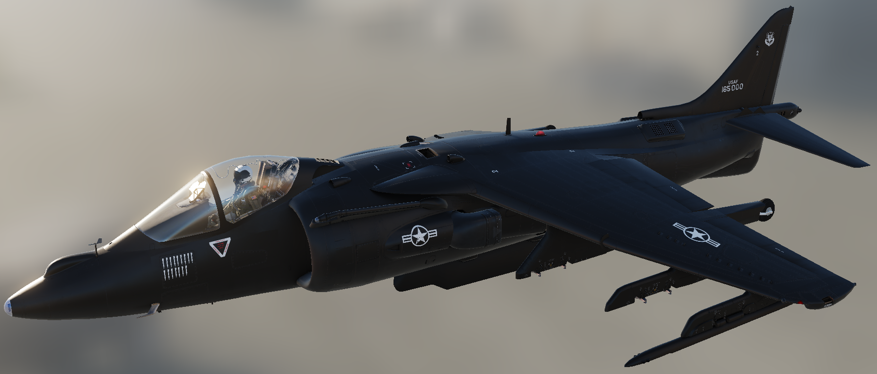 Fictional skin for AV-8B N/A: "Nighthawk"