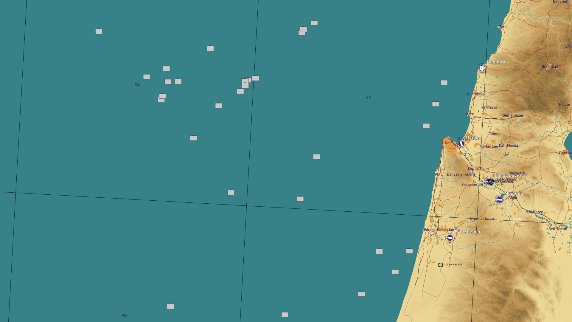 Syria Theatre - Israeli Offshore Installations