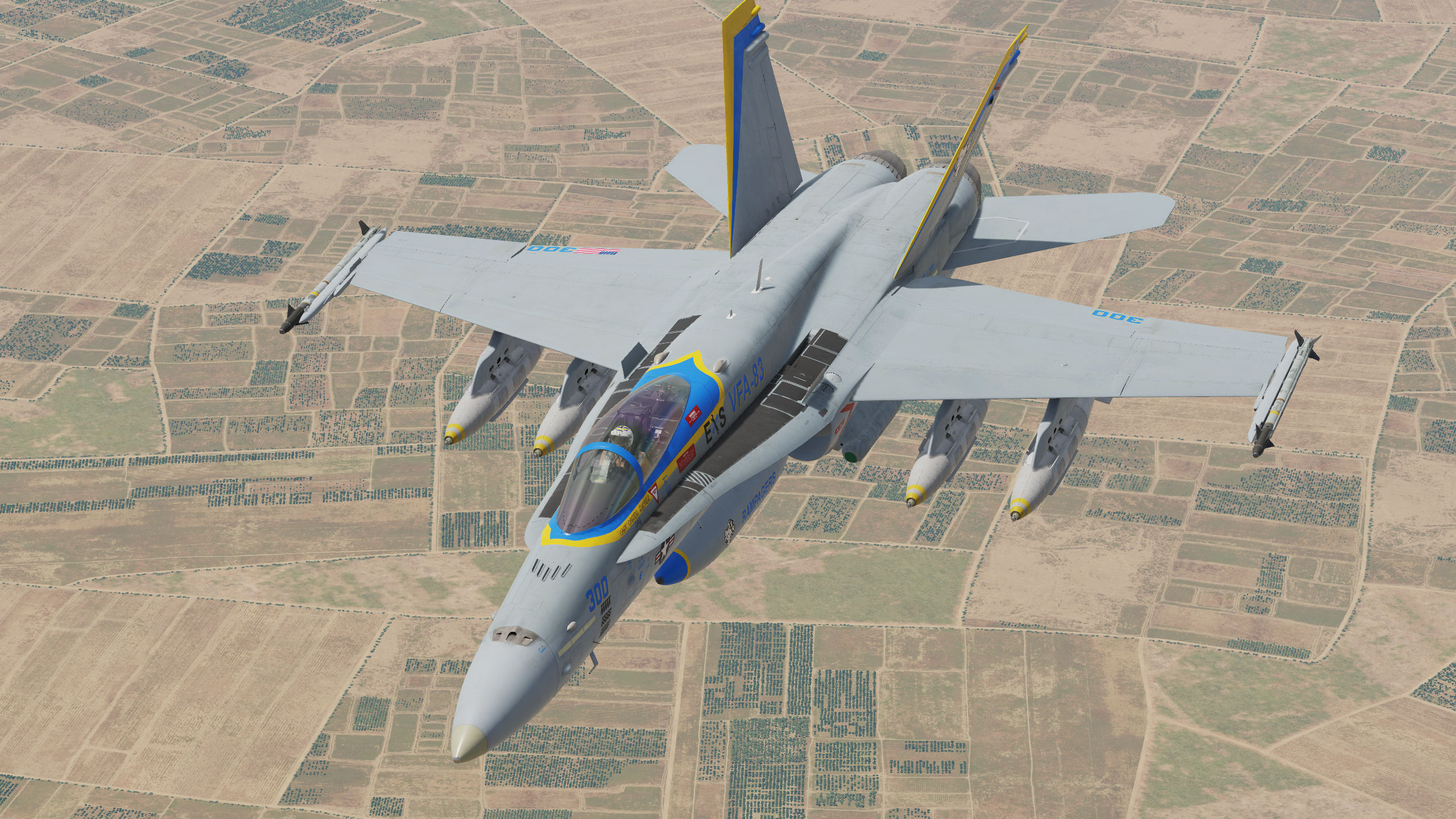 FA-18C Lot20 VFA-83 Rampagers OIR 2016 Cruise Pack