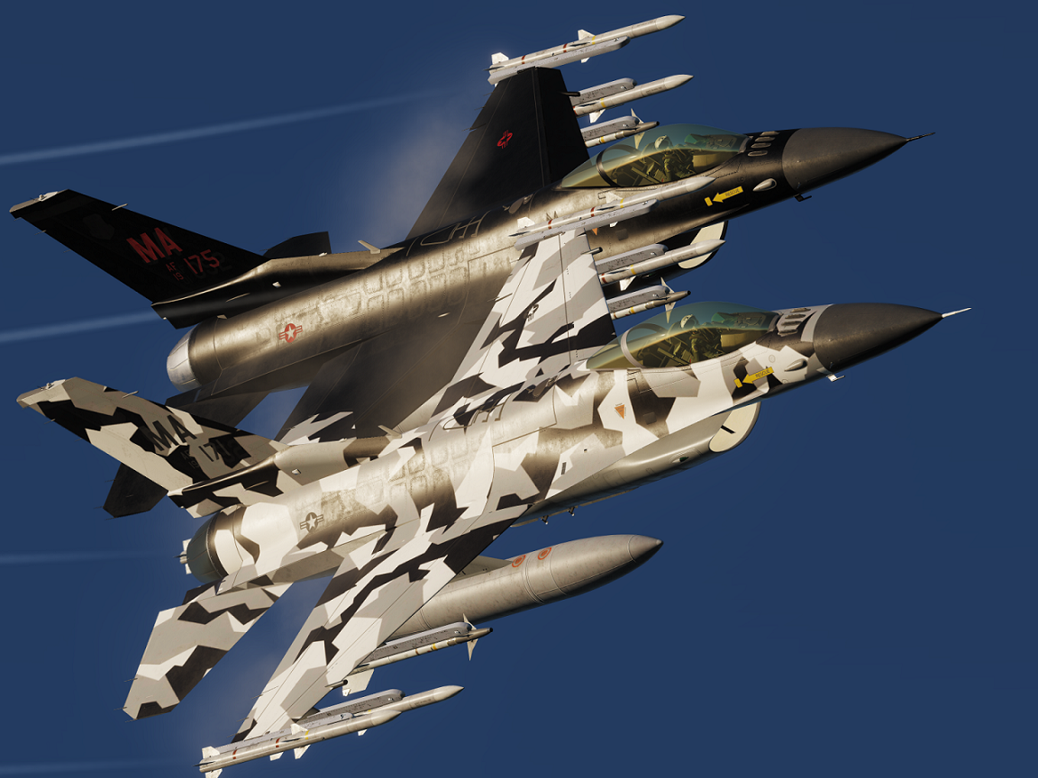 F-16C Aggressor skin pack V1.3