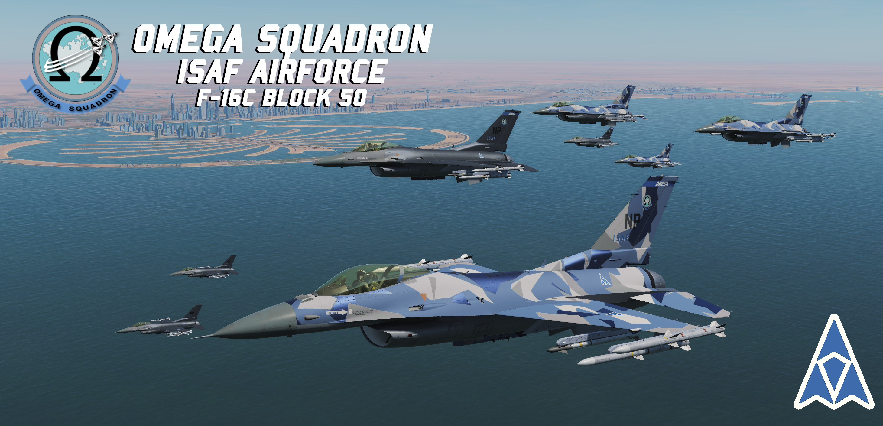 F-16C Omega Squadron Pack (Ace Combat)