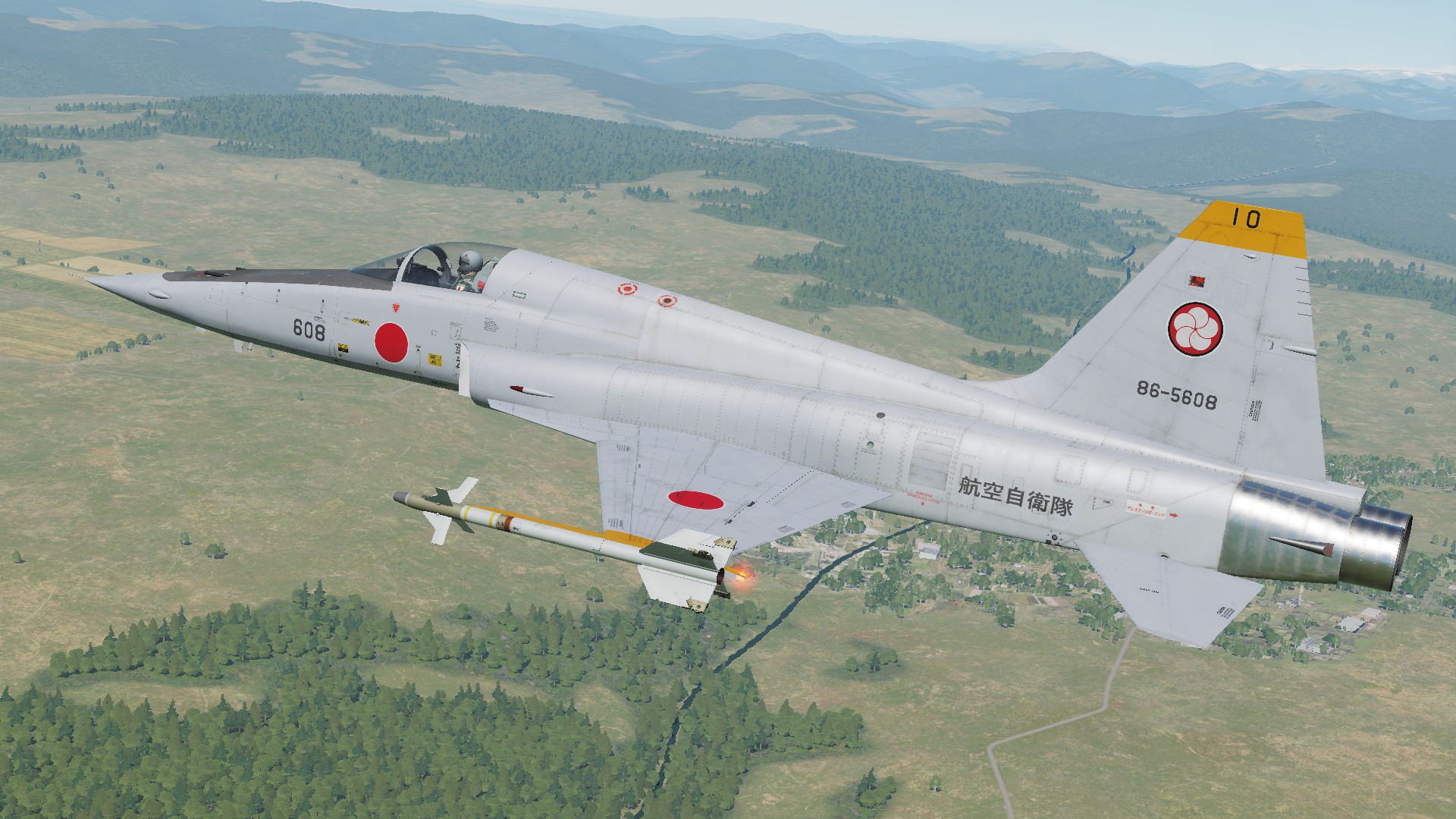 Fictional Japan Air Self Defense Force F 5e3 Tiger 305th Tfs