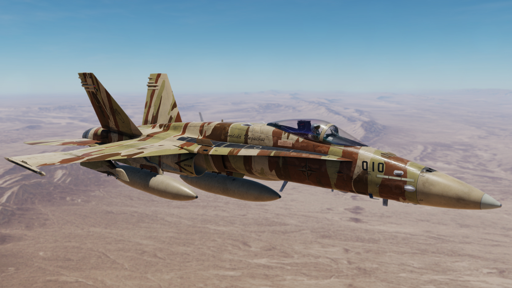 F/A-18C Hornet - UOAF Squadron Livery Pack - Camouflage Desert/Woodland/Grey