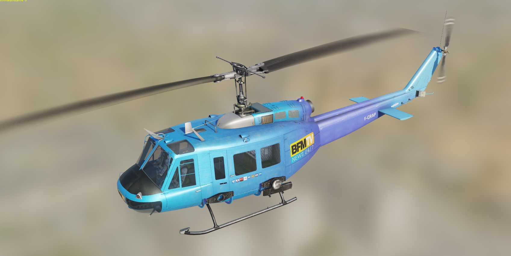 UH1 Fictional News24/7 livery