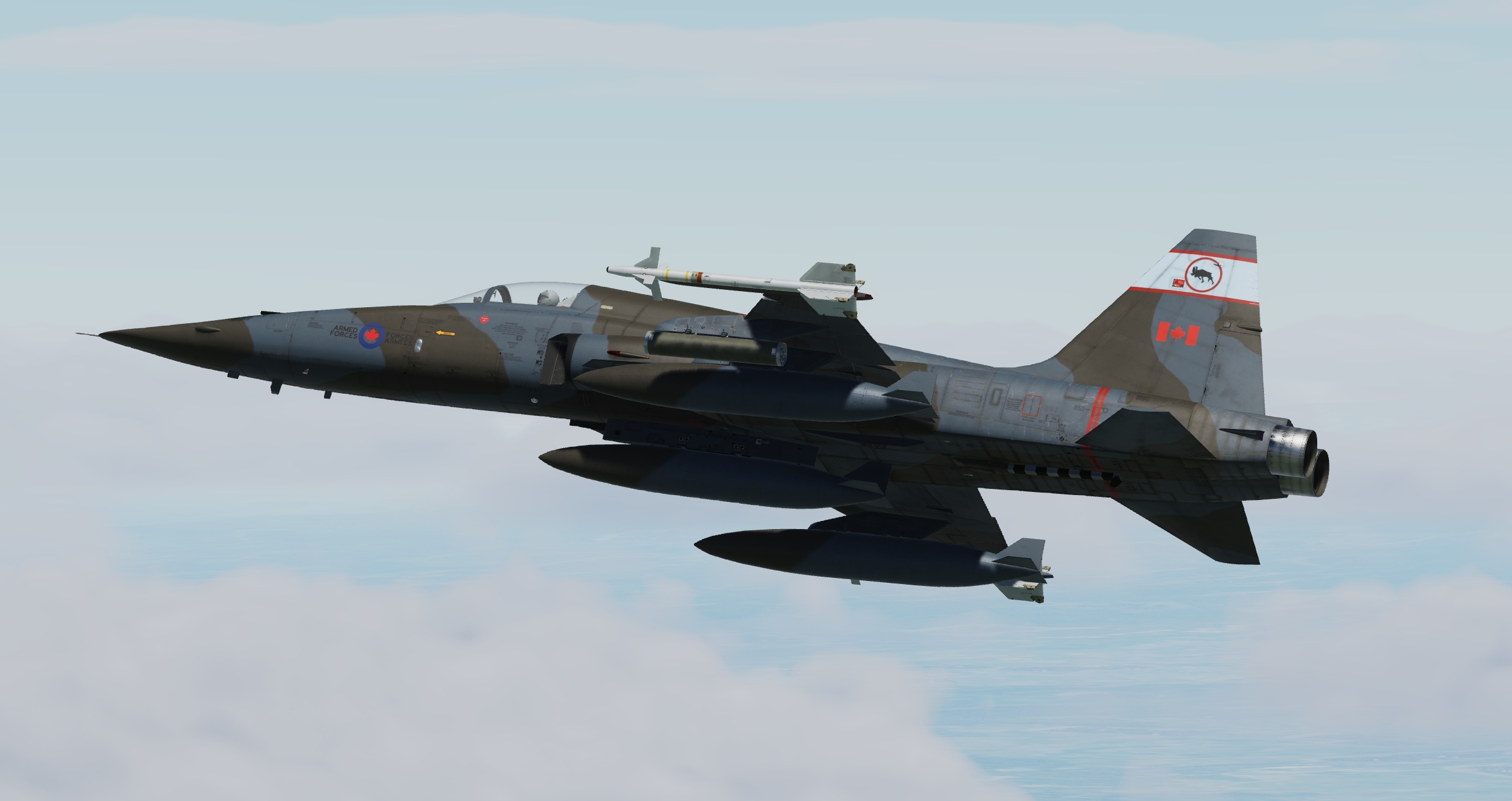 RCAF CF-5 419 & 434 Squadron 'Wraparound Green" Scheme