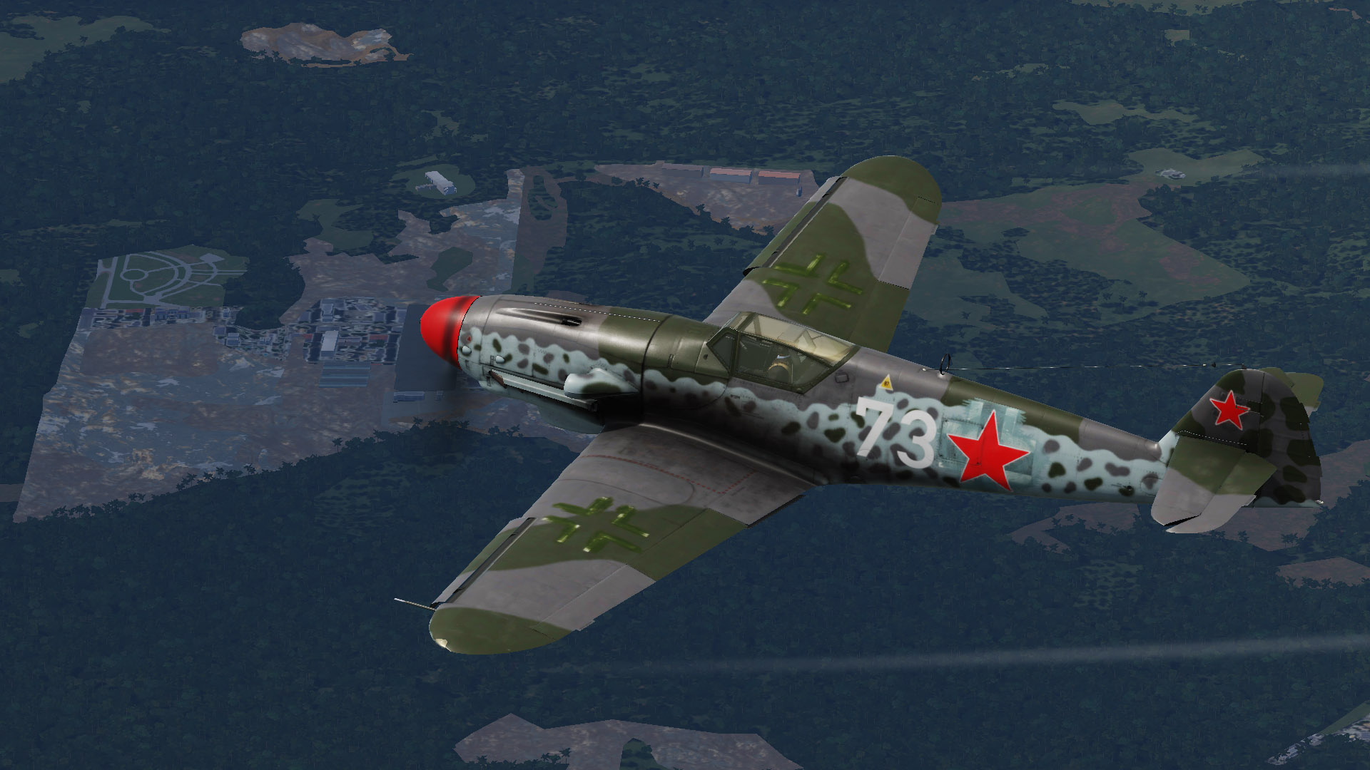 Трофейный Мэссершмитт.