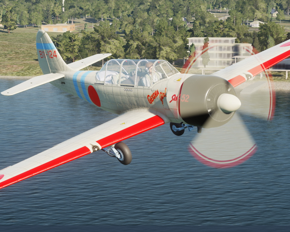 Yak-52 - The Geisha Girl skin