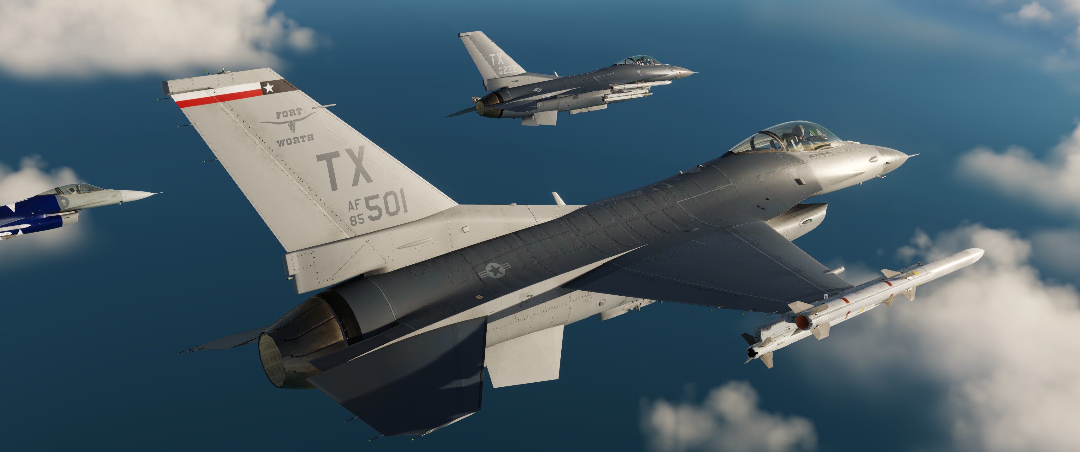 85-1501 F-16C Block 30 457th TX