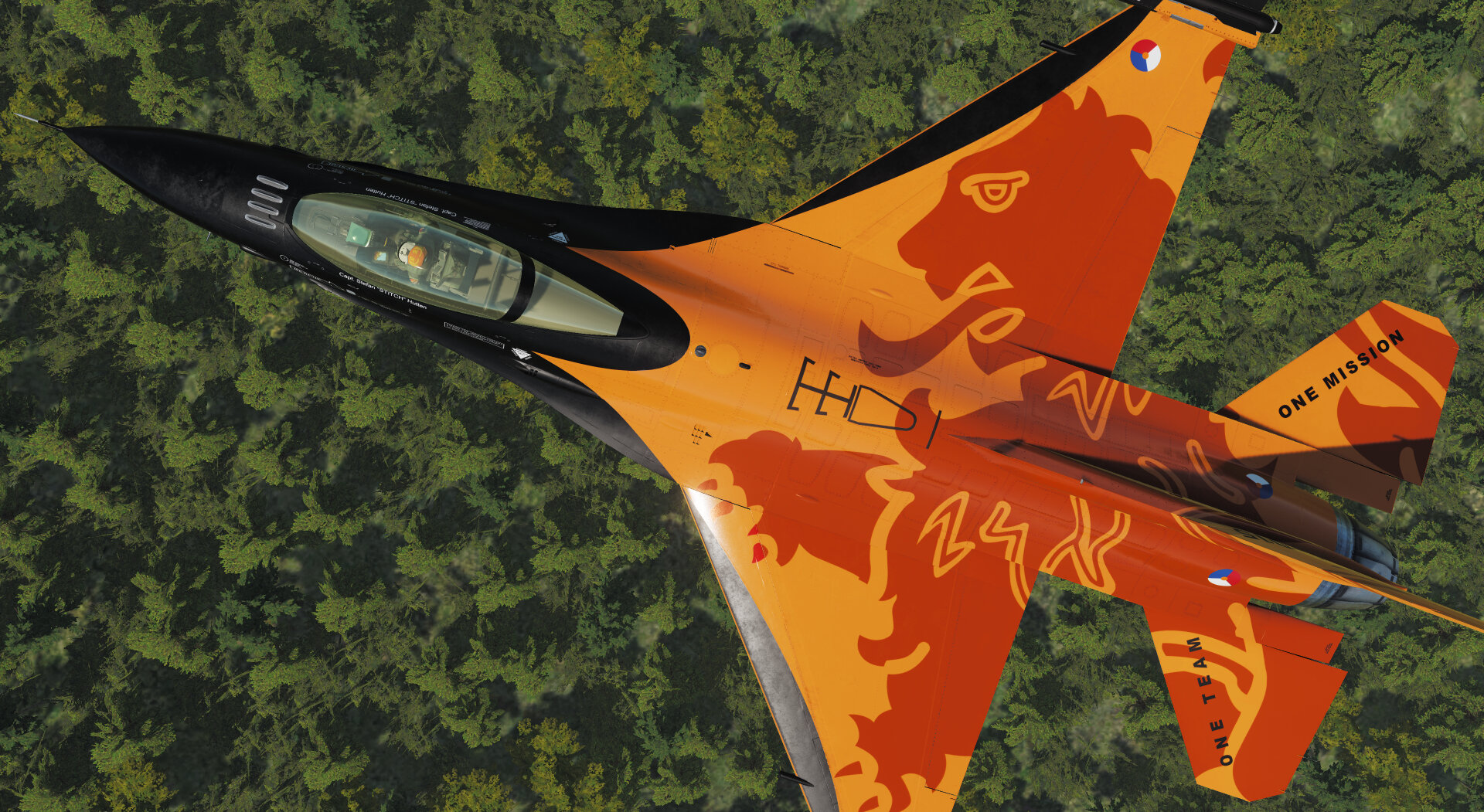 RNLAF Solo Display Team 2012 V5 CFT Mod compatrible