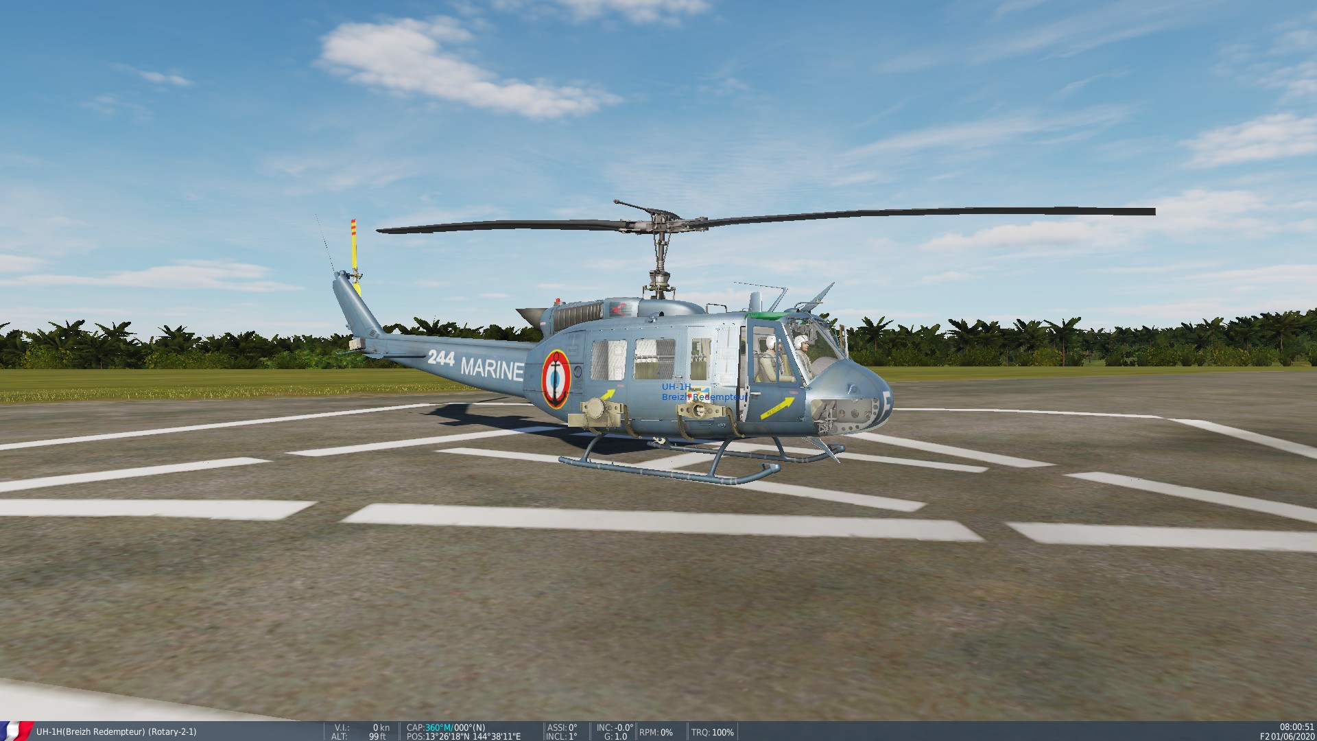 UH-1H FRENCH NAVY PACK