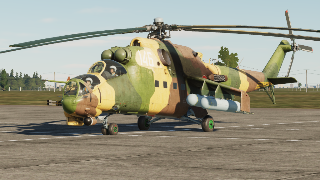 Bulgarian Air Force Mi-24V 139 & 146