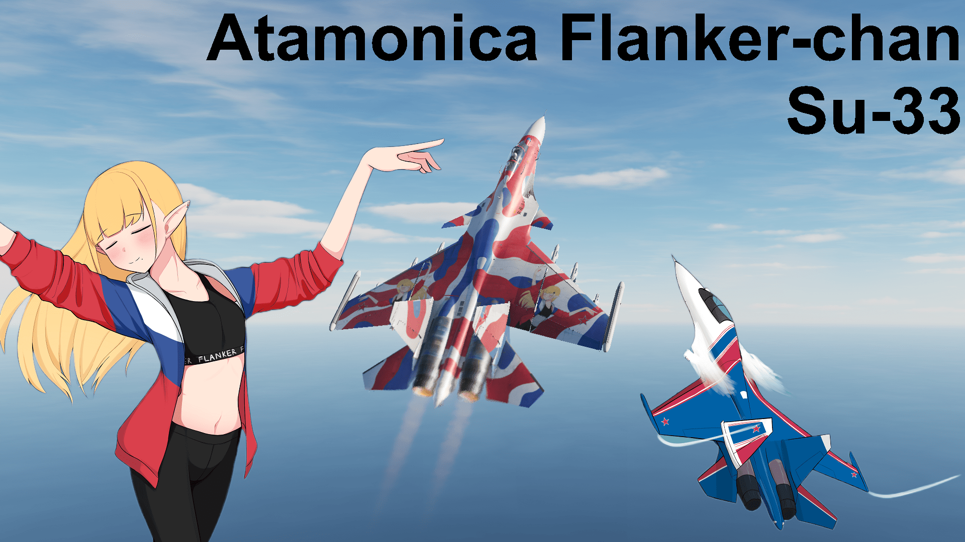 Atamonica Flanker-chan Su-33