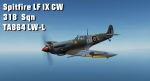 Spitfire LF IX CW 318  Sqn  TA864 LW-L