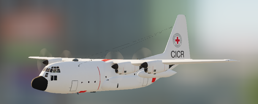 C-130 Red Cross Skin