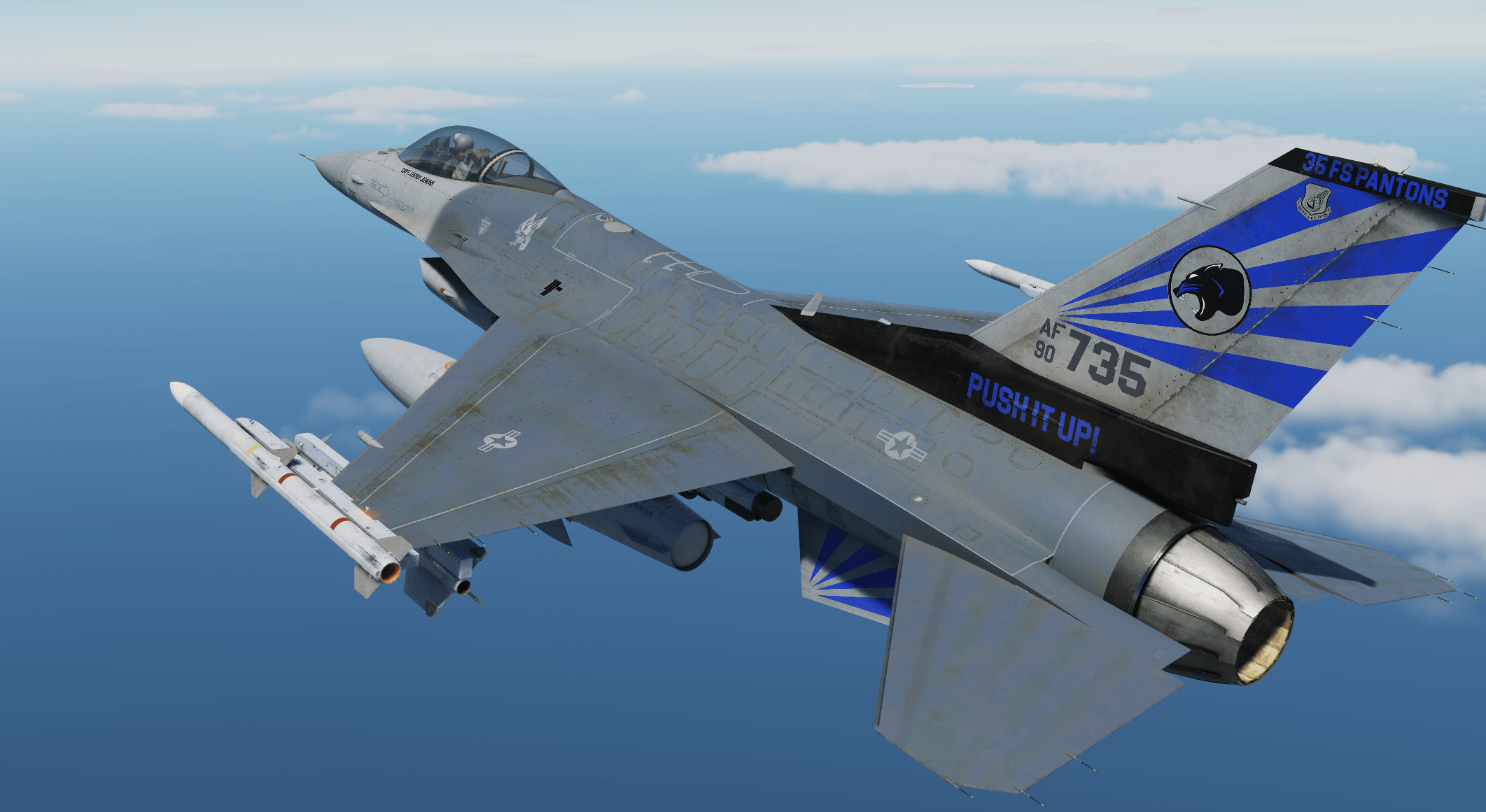 Kunsan AFB 35th fighter squadron Flagship (2021)