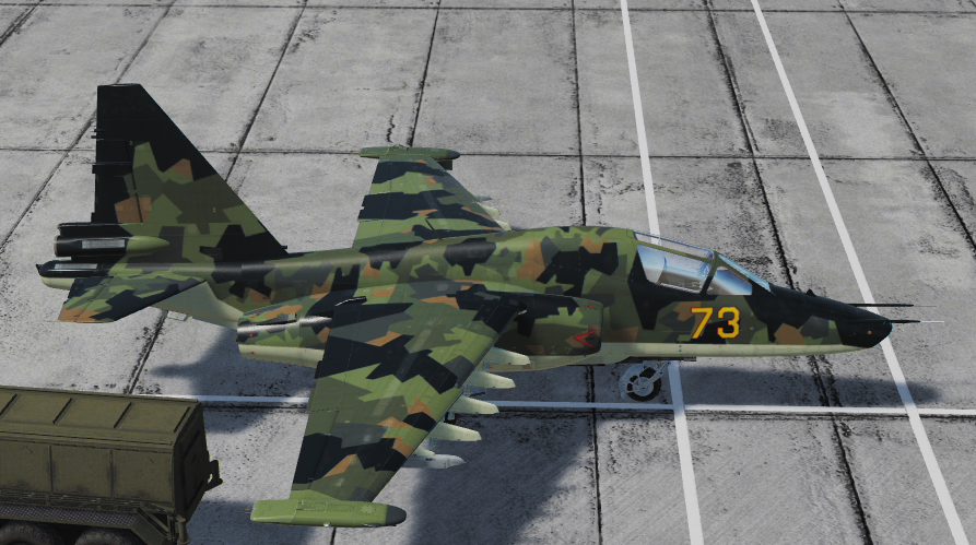 Окрас Су-25Т Щвеции. Color Su-25T Sweden