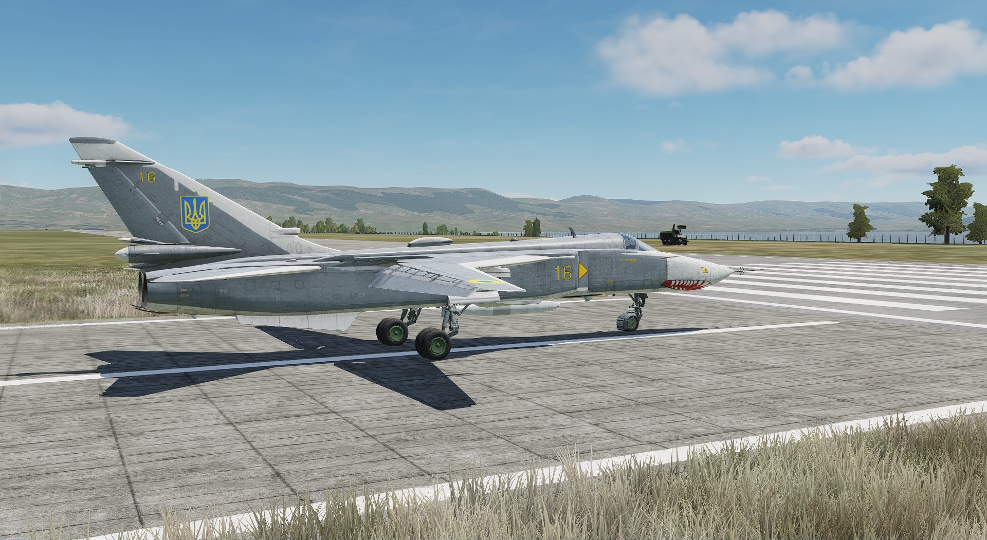 Su-24MR based on aircraft No.16 form 7th Tactical Aviation Brigade of Ukrainian Air Force