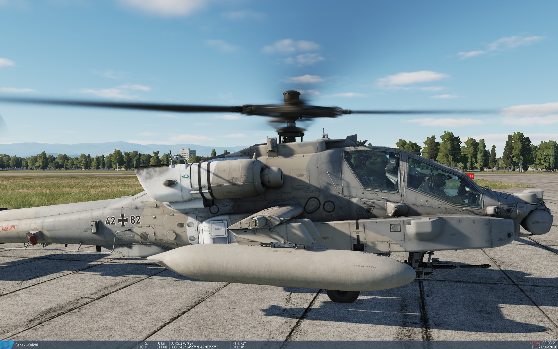 AH-64 Apache Germany Army Urban / Bundeswehr Heer Urban (Fictional)