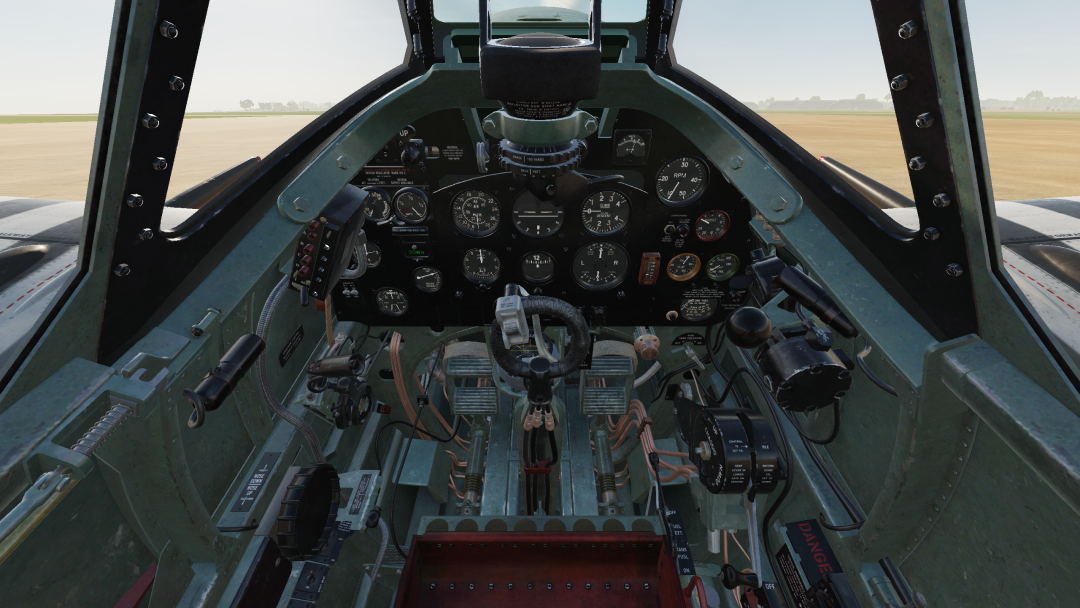 Darker cockpit + clear gauges (3 darkness levels)