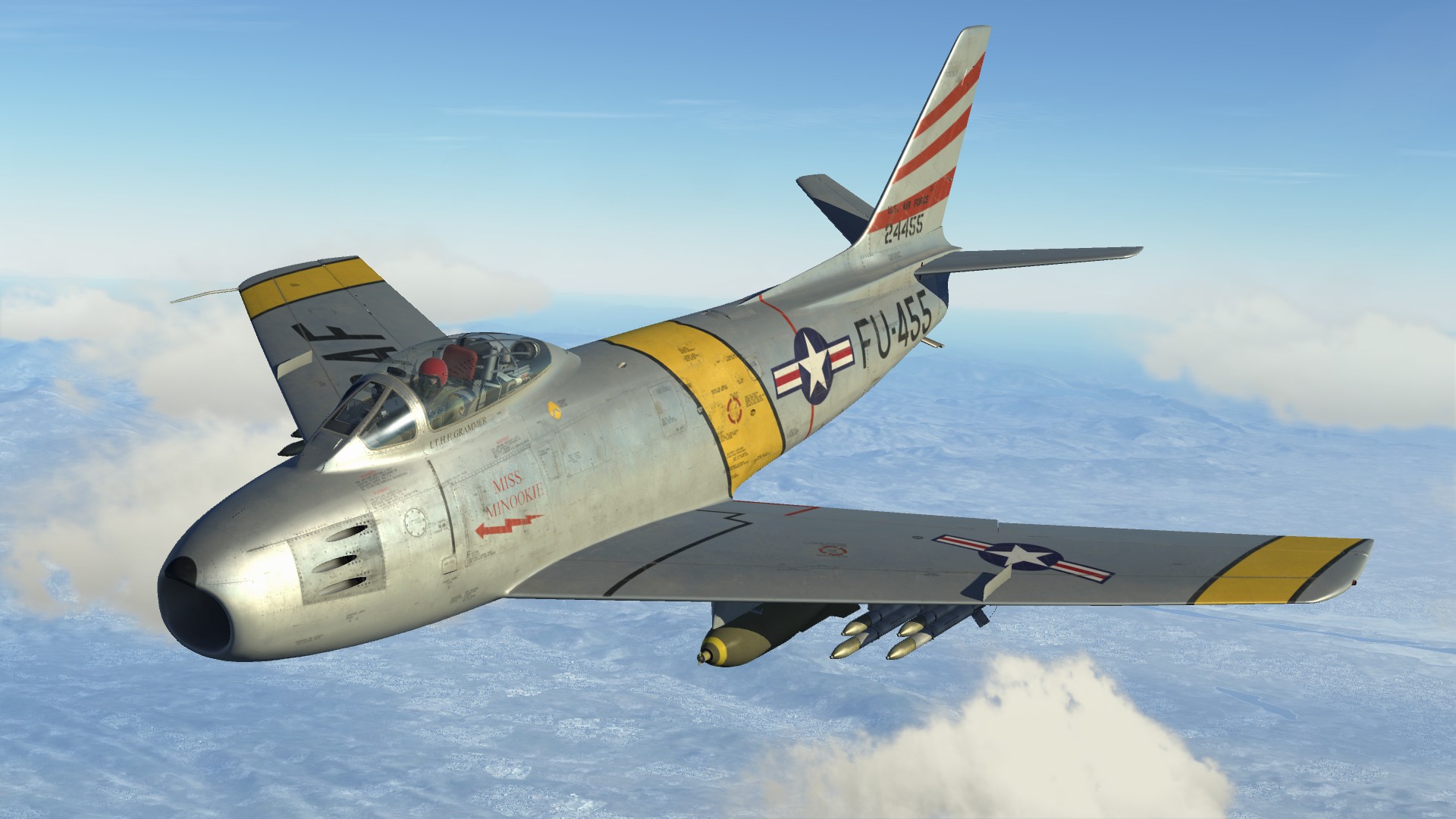 F-86 Sabre "Miss Minookie" 8th FW, 36th FBS.