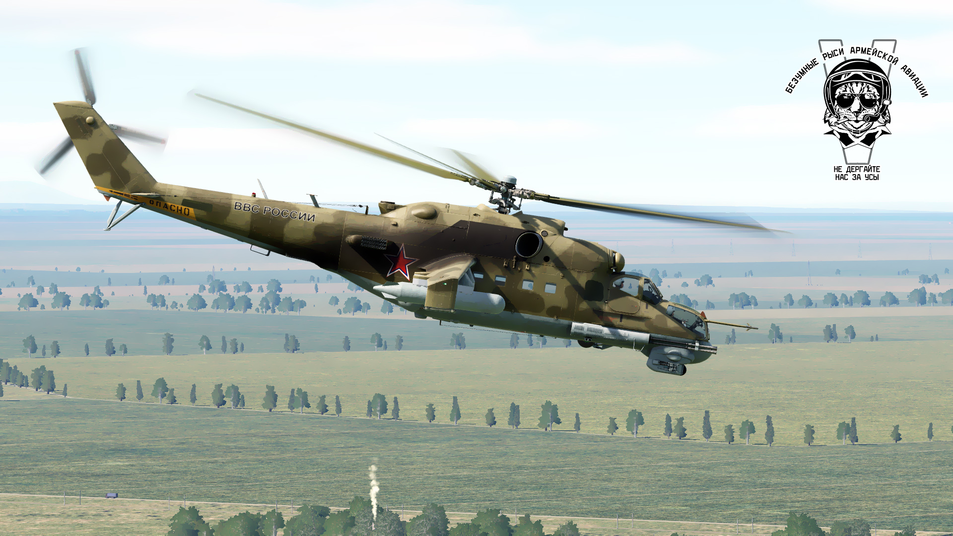 Современный камуфляж АА ВКС РФ (без БН) - Modern camouflage RusAF (unmarked) 