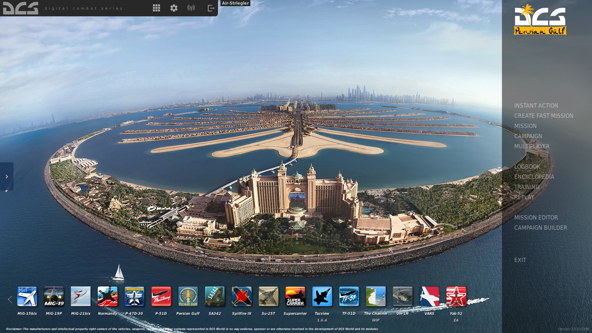 Air-Strieglers Hangar Wallpaper Mod V2.0