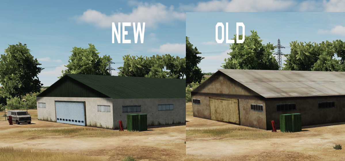 Farm A texture update (Static Objects)