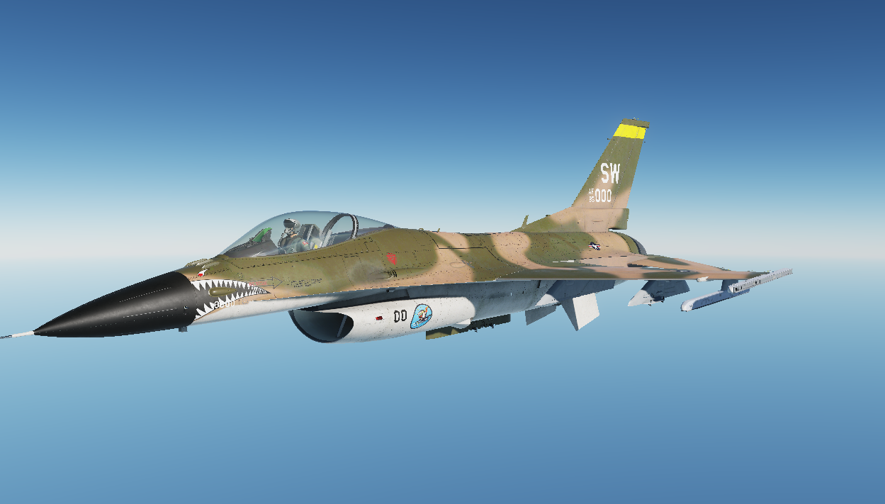 F-16C - Wild Weasel Livery