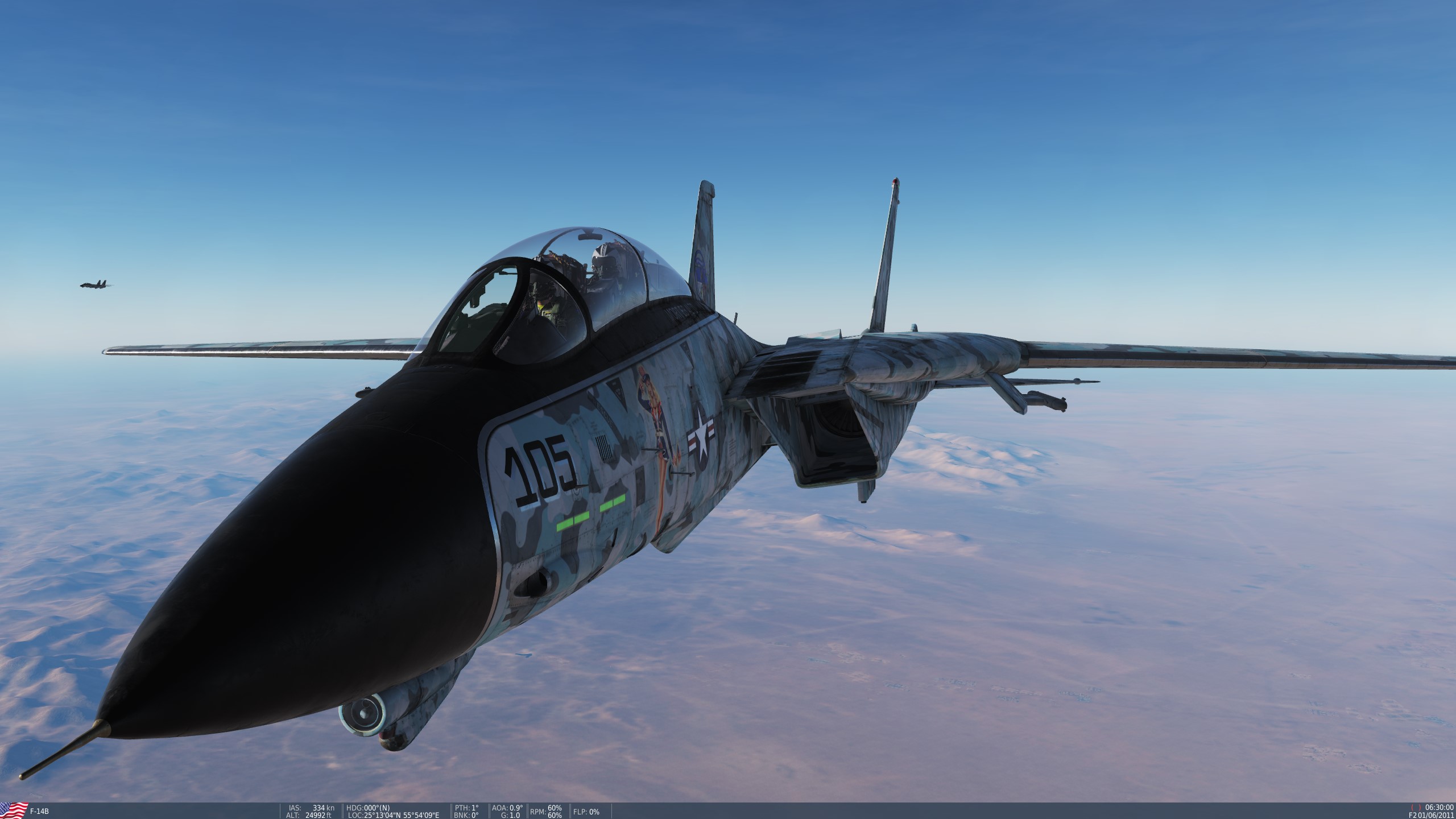 DFA-2 Harbingers Squadron F-14B Aggressor Livery | 105